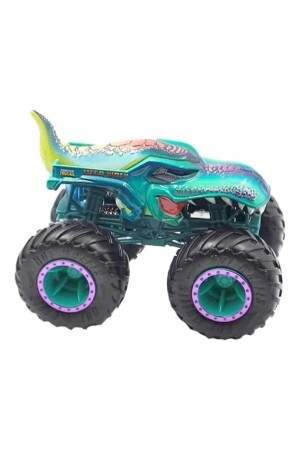 Monster Trucks 1:64 Arabalar Mega Wrex Turkuaz Gwk18 W010101MATFYJ44S29 - 1