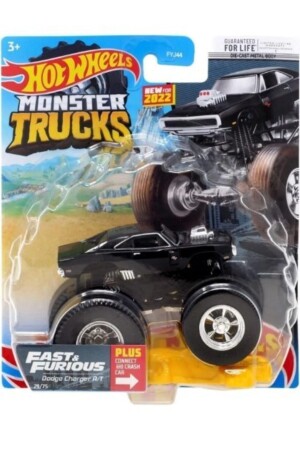 Monster Trucks Araba 1:64 Fast Furious Dodge Charger Rt Hcp79 PRA-7835180-0543 - 1