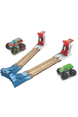 Monster Trucks Çifte Çarpışma 3'ü1 Arada Oyun Seti Gyc80 U333634 - 3