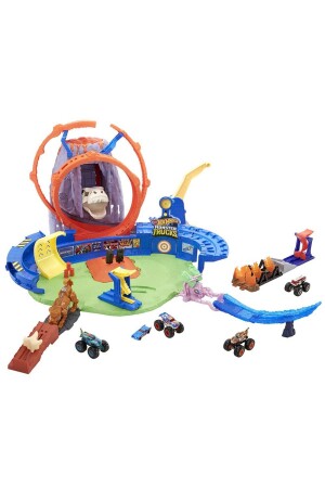 Monster Trucks Vulkanfeld-Abenteuerspielset Gyl14 - 1