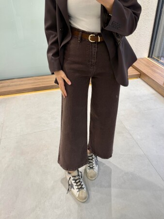 Mood Kahve Kemerli Jean - Nuuwears