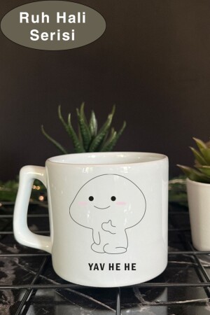 Mood Series Lustige Tasse mit Schriftmotiv – Geschenktasse - Lunasstore