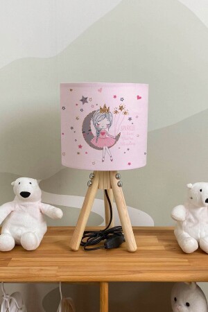 Moon Girl Powder Kinderzimmer Lampenschirm - 1