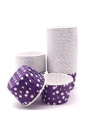 Mor Puantiyeli Muffin-kek Kapsülü 50,li - V 123286408ada364ab7 - Dolphin