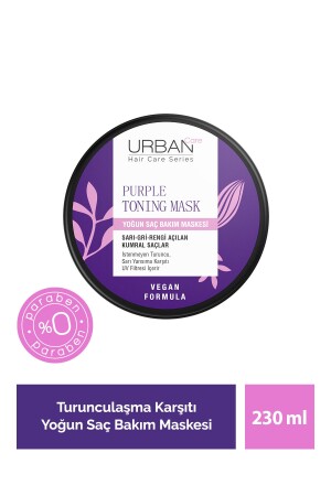 Mor Turunculaşma Karşıtı Yoğun Saç Bakım Maskesi 230 Ml-vegan - 2