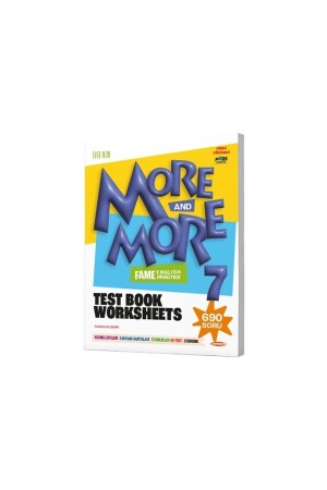 كورماي إلت More And More 7th class Phenomen English Test Book Worksheets - More&More