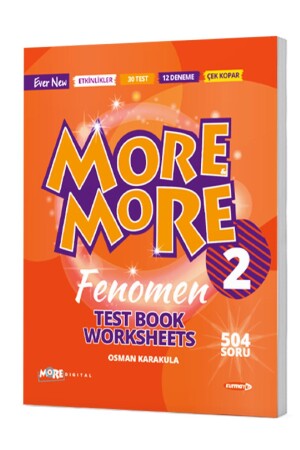 More & More 2.sınıf Fenomen Test Book Worksheets - 1