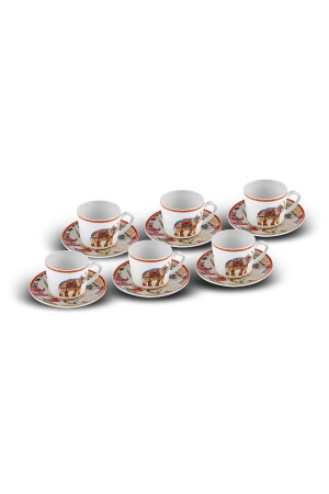 Moris Kaffeetassen-Set für 6 Personen 80 ml 153. 03. 05. 0286 - 10