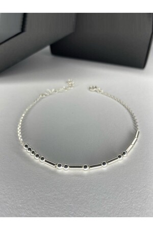 Mors Alfabesi Zincir Bileklik - 925 Ayar Gümüş - Morsalfabesi