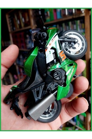 Motor Kavasaki Ninja 250r Spielzeugmotorrad Metall Plst Modell Pull Drop Spielzeugmotorrad 34215455 - 6