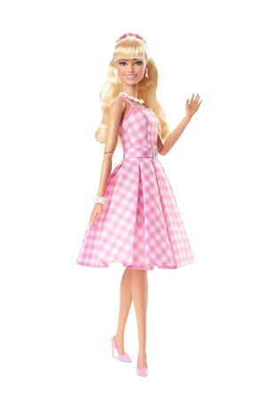 Movie - Barbie Pembe Elbiseli Bebek HPJ96 - 1