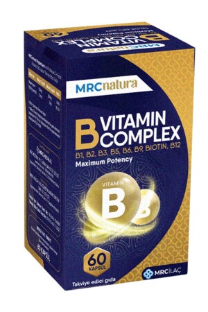 Mrc Natura B Vitamin Complex 60 Kapseln Mrcilaç - 5