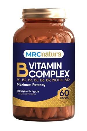 Mrc Natura B Vitamin Complex 60 Kapseln Mrcilaç - 6