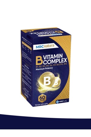 Mrc Natura B Vitamin Complex 60 Kapseln Mrcilaç - 7