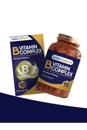 Mrc Natura B Vitamin Complex 60 Kapseln Mrcilaç - 8