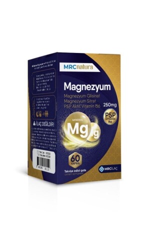 Mrc Natura Magnesium 250 mg Bisglycinat & Citrat & P5p Vitamin B6 60 Kapseln P5P VITAMIN B6 - 7