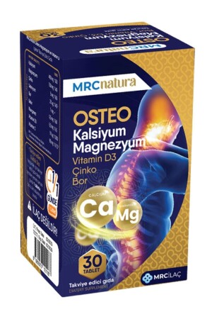 Mrc Natura Osteo Calsium Magnesium 30 Tabletten - 4