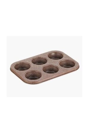 Muffy 6-teilige Muffin-Kuchenform A651 2016ST023123228554299 - KORKMAZ