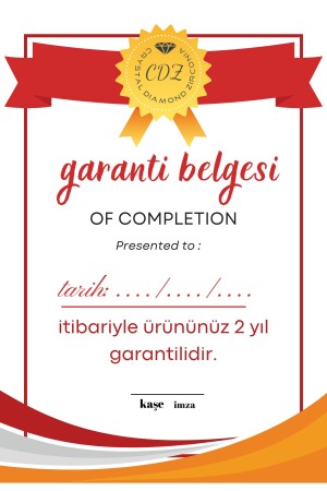 muhteşem parlaklıkta ışıklı kutuda 0.05 karat asansörlü bileklik - 3