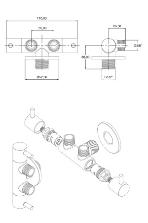 Multi-Bidet-Wasserhahn TYC00469756088 - 5