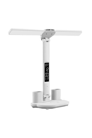 Multifunktionale Schreibtischlampe, Schreibtischuhr, Stifthalter, Thermometer - Sge Teknoloji