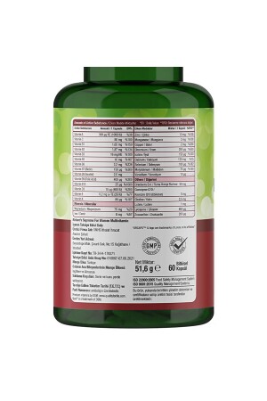 Multivitamin For Women 60 Kapsül - 7