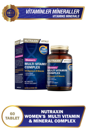 Multivitamin Kadın - Multivitamin & Mineral Complex 60 Tablet - 2