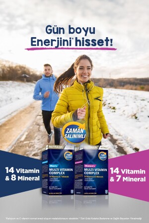 Multivitamin Kadın - Multivitamin & Mineral Complex 60 Tablet - 3