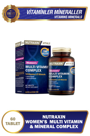 Multivitamin Women - Multivitamin- und Mineralkomplex 60 Tabletten 60Tablet-t1 - 2