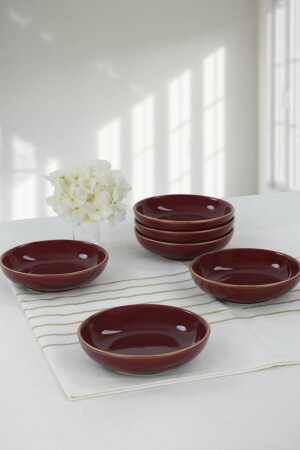 MNZ-Damson Gold Mesh Ring Snack/Sauce Bowl 13 سم 6 قطع ST489006F573A841600MAYD100 - Keramika