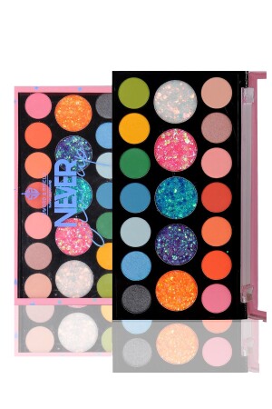 Music Festival Lidschatten-Glitzer, 19-teilige Make-up-Palette - 2