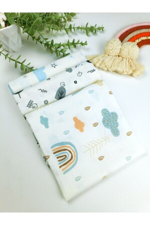 Müslin Battaniye Müslin Örtü 80*80 Cm Müslin Bez Organik Müslin 3 Lü Set Battaniye TYC00490042820 - BELLOT