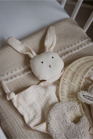 Musselintuch „My Sleeping Friend Rabbit“. - 5