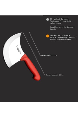 Mutfak Bıçak Seti Börek Pizza Pide Hilal Satır MUTFAK166 - 4
