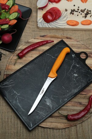 Mutfak Bıçak Seti Fileto Steak Bıçağı Özel Gold Serisi Fileto10 - 1