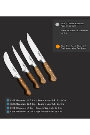 Mutfak Bıçak Seti Meyve Sebze Bıçağı (Y-S-1-2) mutfakk127 - 5
