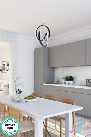 مدخل غرفة المطبخ MNZ ضوء أبيض مصباح LED الحديث - Harnelli