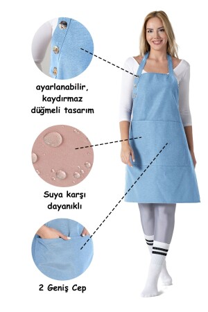 فرنسة مطبخ منازلة ضد الماء فرنسة مطبخ منازلة 2 جيوب واسعة باريستا فرنسة فرنسية فرنسية فرنسية فرنسية فرنسية فر - TOSHE