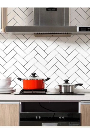 ملصق غطاء ورق المصفوفة من طلاء المطبخ من المكتب - Ev Aşkı