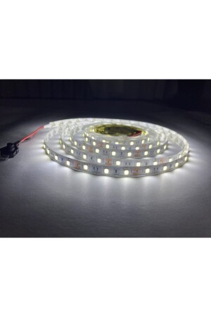 Mutfak Tezgah Üstü Için 3 Metre Beyaz Şerit Led 12v Adaptör Tak Çalıştır Aç Kapa Anahtarlı 3 Metre MTÜA33345 - 6