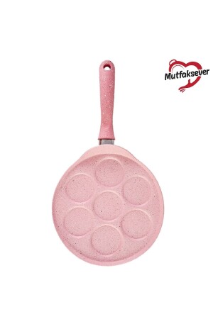 Mutfaksever Biogranit Pink Pankek Tavası - 5