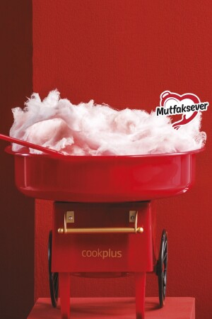 Mutfaksever Kırmızı Pamuk Şeker Makinesi 153.01.06.3244 - 1