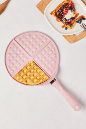 Mutfaksever Waffle Tavası Pink 26cm 153.03.08.1960 - 1