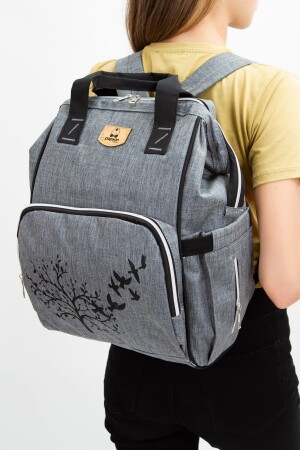 Mutter Baby Pflege Rucksack mit Flasche Thermos Metall Haken Kinderwagen Kleiderbügel mit Geschenk 2021-1 - 4