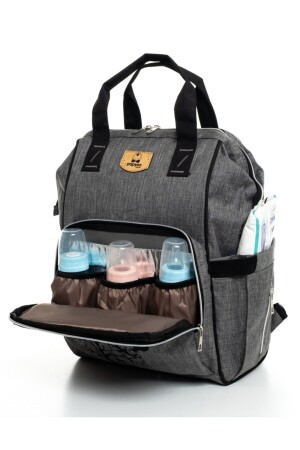 Mutter Baby Pflege Rucksack mit Flasche Thermos Metall Haken Kinderwagen Kleiderbügel mit Geschenk 2021-1 - 5