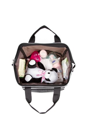 Mutter Baby Pflege Rucksack mit Flasche Thermos Metall Haken Kinderwagen Kleiderbügel mit Geschenk 2021-1 - 8