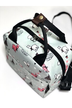 Mutter-Baby-Pflegetasche Thermal (Lebensmittel, Lebensmitteltransport) Taschenset Thermal + Seitentasche - 8