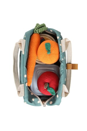 Mutter und Baby, grün, wärmeisolierend, Thermo-Transporttasche für Lebensmittel, 0032 - 4