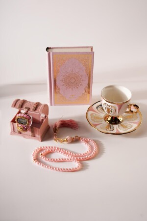 Muttertagsgeschenk – Geschenkset für Mutter – Einzelbecher-Geschenkset – Rosa Koran-Set - 1