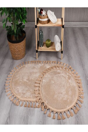 MNZ-My Evilla عصرية سميرنا ديكوراتيف بلوش البومبوم البيضاء محطات مقعد المرحاض - Myevilla